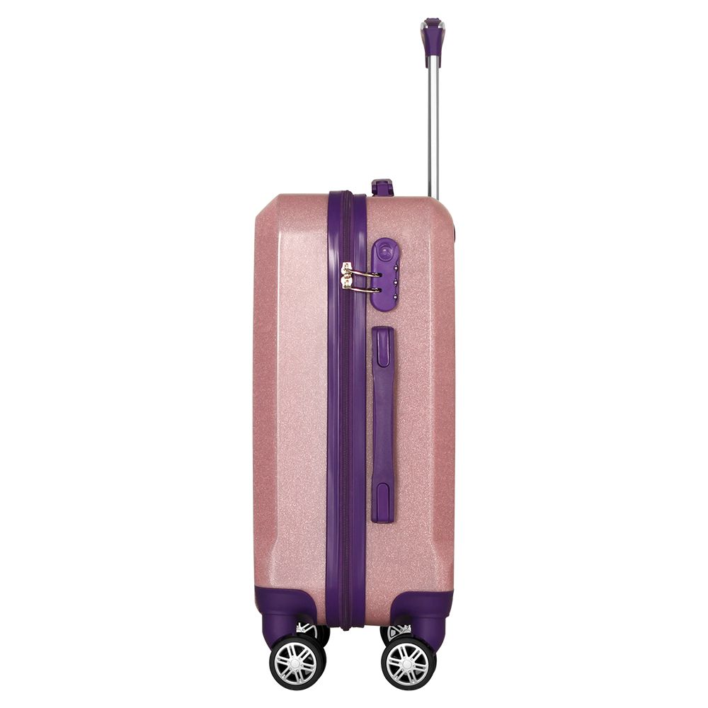 Pretty Girl Pink Glitter Luggage