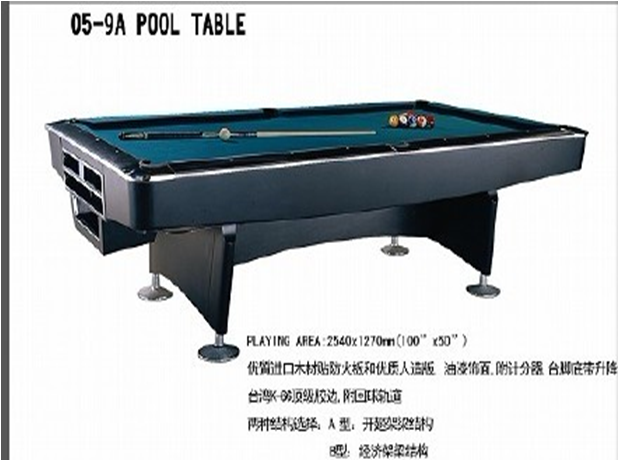 9ft Pool table