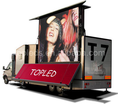 Outdoor Movable truck led display