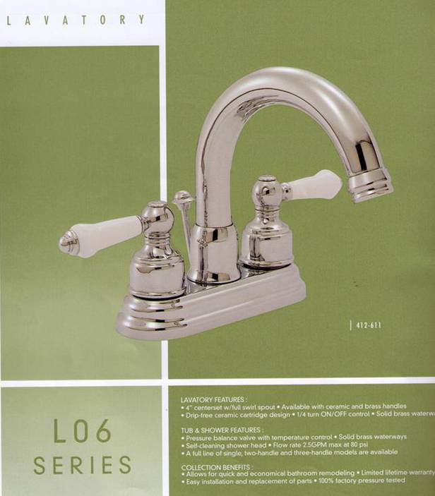 two handle faucet