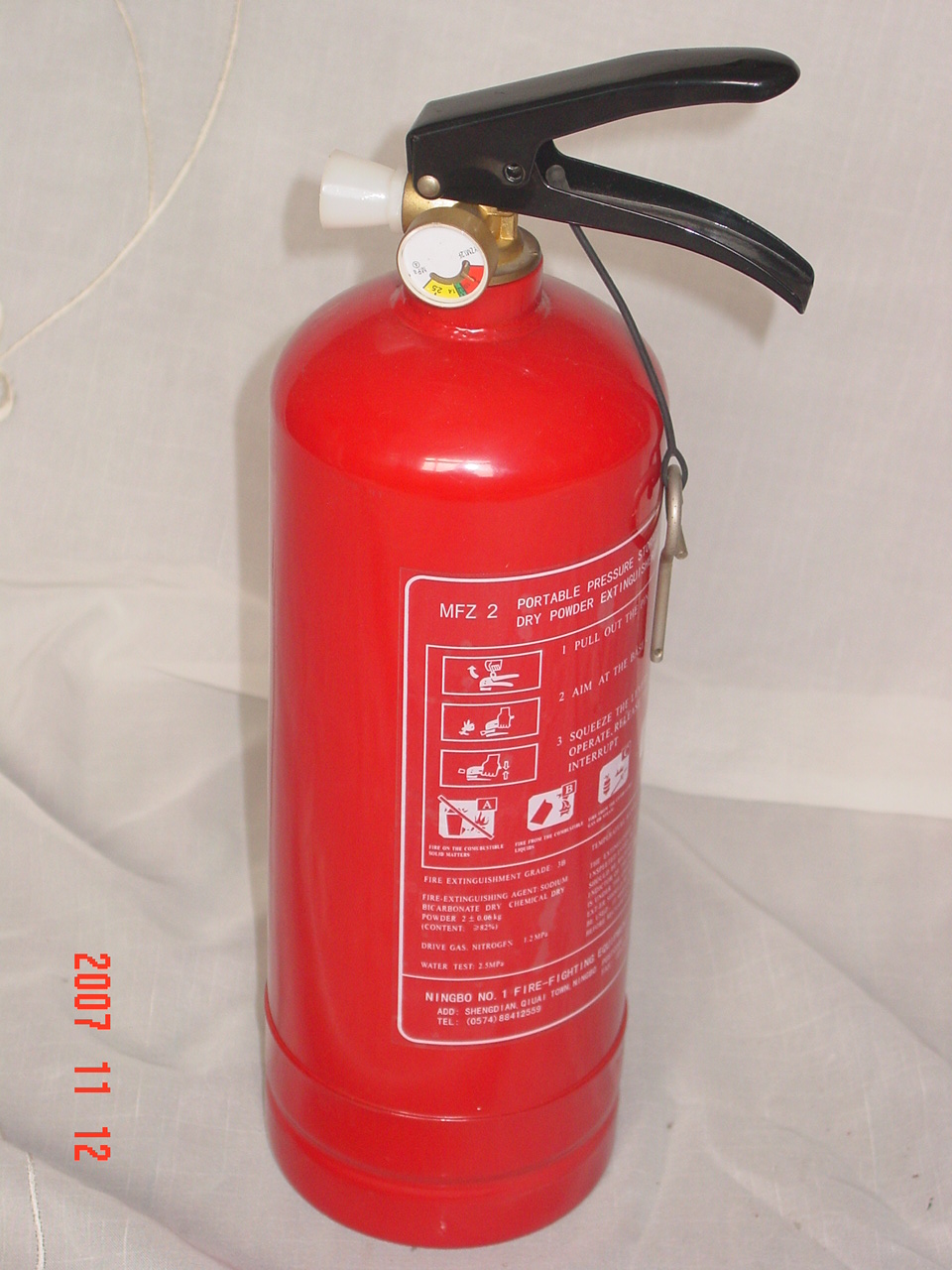 2KG Dry Powder Extinguisher