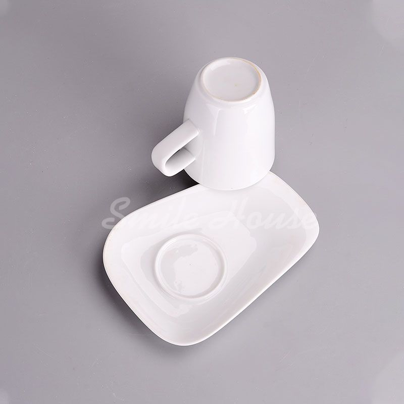 High Temperature Ceramic Milk And Coffee Mug With The Handle