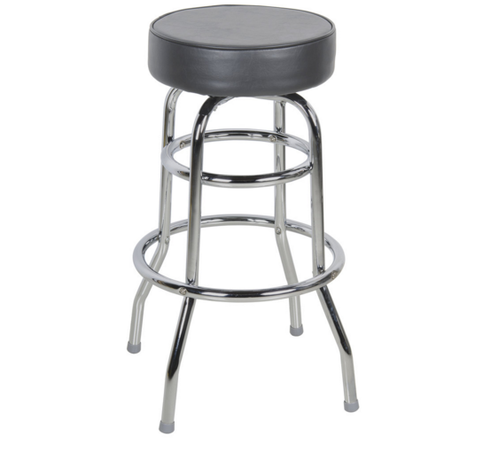 Bar stools Bar Chairs with backrest, chrome plate high quality 360-degree rotatable Swivel