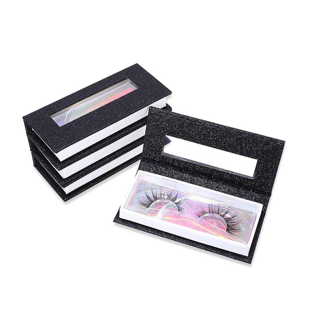 Custom Logo Printing Black Lash Magnetic Boxes