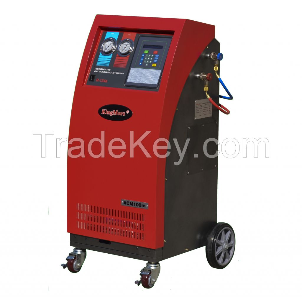 AC refrigerant recycle vacuum recharge machine with automatically meet the SAE standard