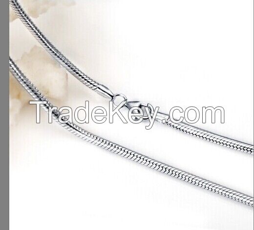 stainless steel jewelry chain necklace