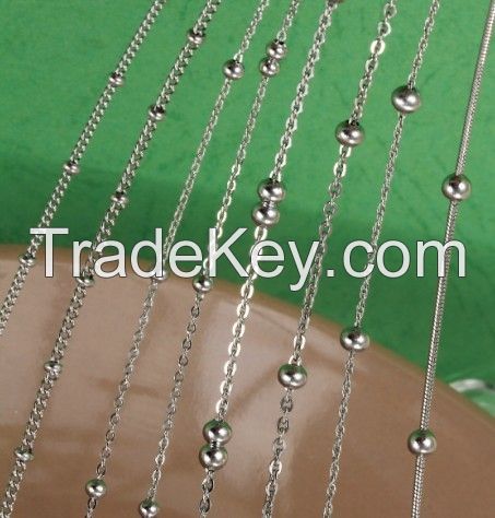 stainless steel jewelry chain necklace