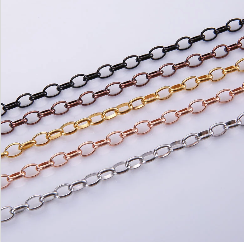 stainless steel jewelry chain necklace 