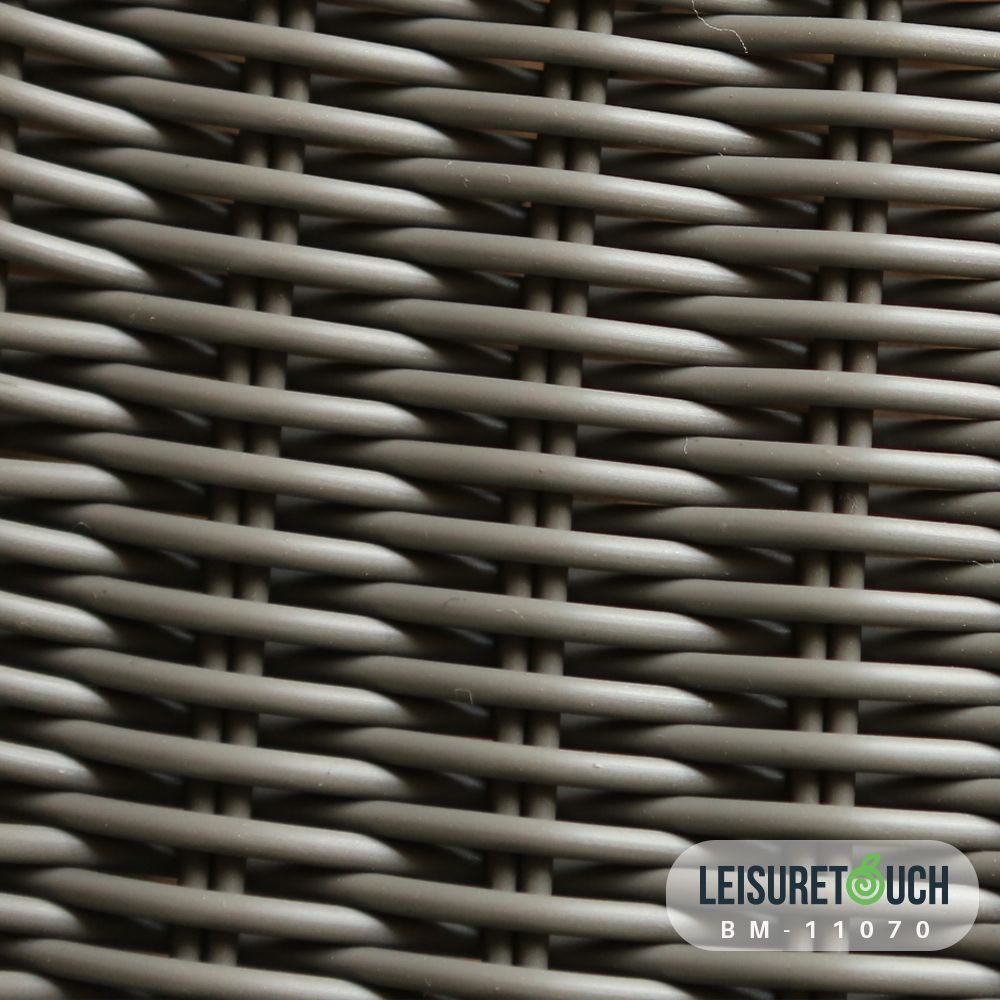 Environmently Round Resin Wicker Plastic Rattan Garden Furniture