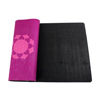 Customized yoga mat with carrying strap