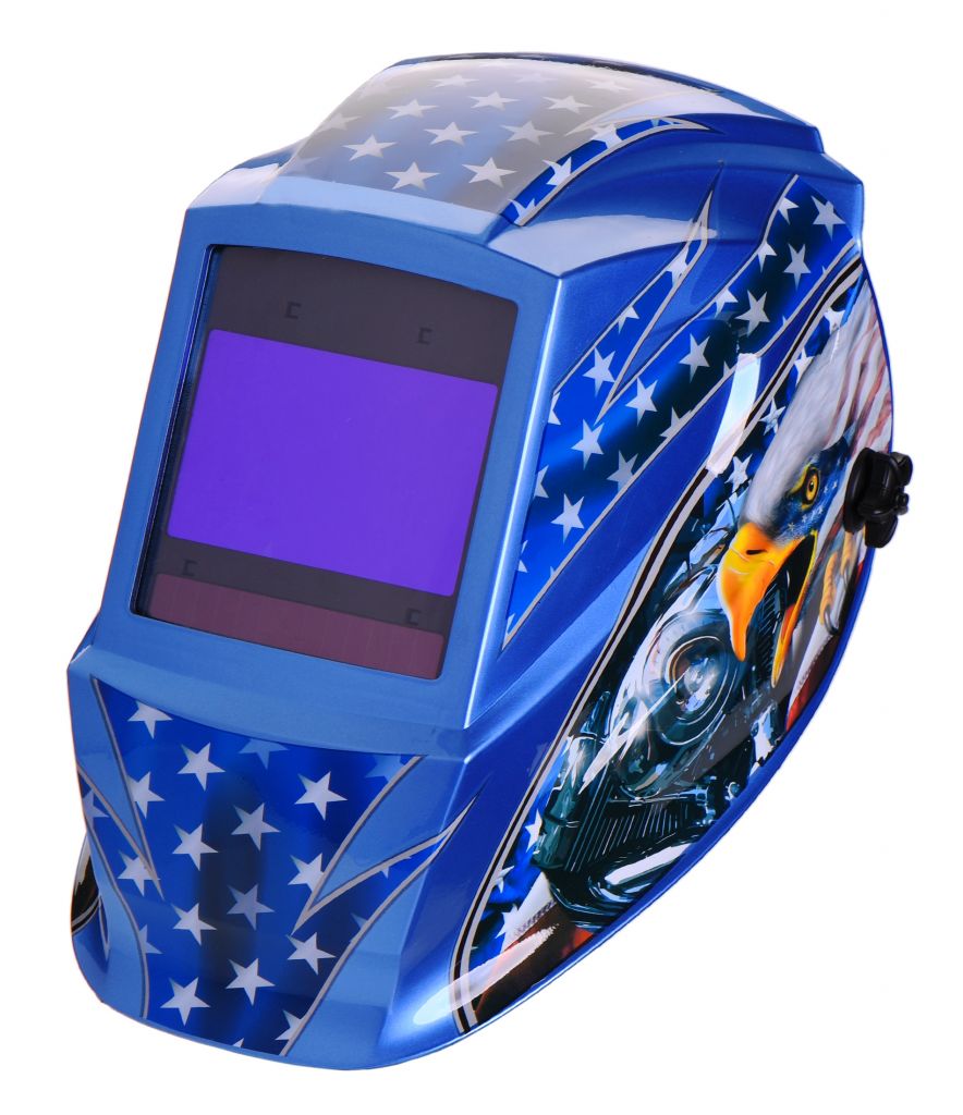 Solar Powered Welding Helmet Auto Darkening Professional Hood