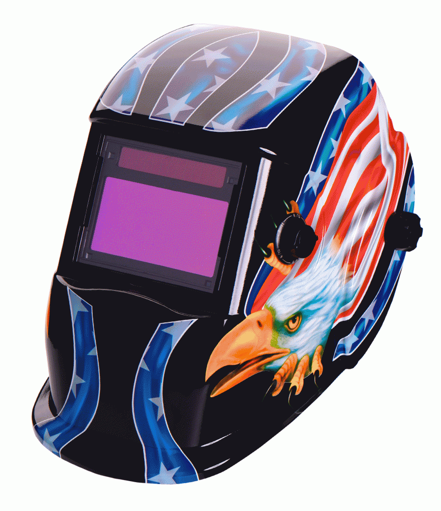 Anti Fog Up True Color Solar Powered Auto Darkening Welding Helmet