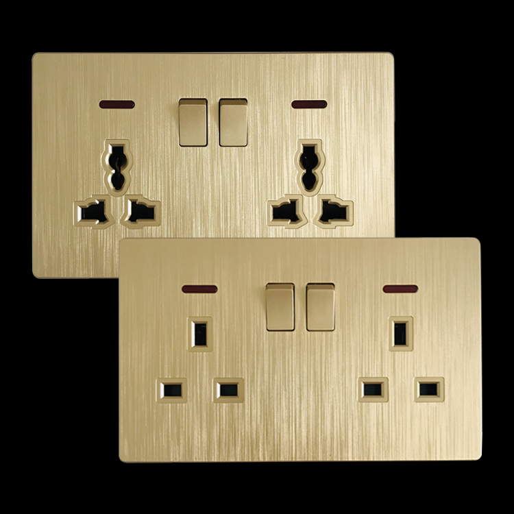 wall socket with switch