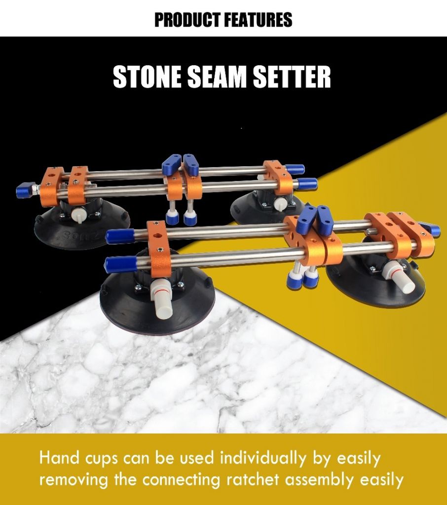 6 Inch Suction Cups for Stone Joining & Seaming