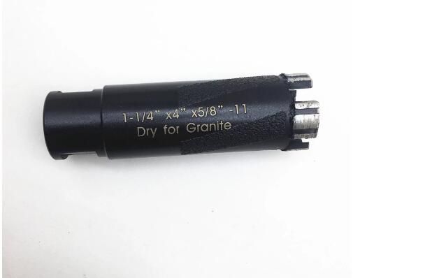 Segmented Diamond Drill Core Bit Dry Drilling Granite