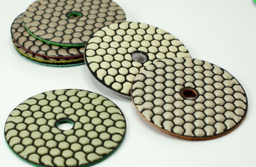 4 Inch Flexible Dry Use Diamond Polishing Pad for Marble