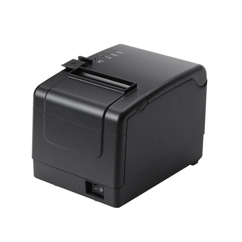 USB LAN thermal printer 80mm receipt machines support 1D 2D barcode printing 180 mm/s high speed impresora bill printer HS-J80BU printers