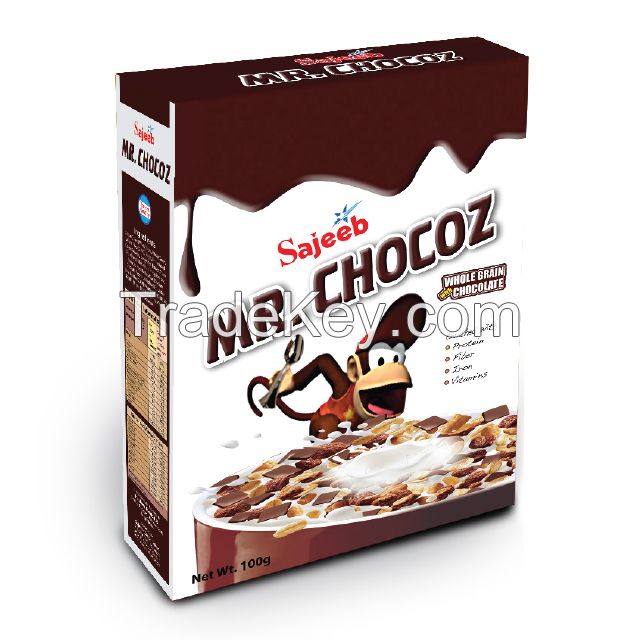 Sajeeb Mr. Chocoz (Whole Grain with chocolate) 100 gm & 200 gm