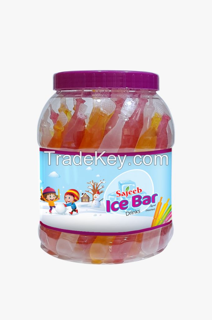 Sajeeb Ice Bar 40 & 70 ml (mango/orange/litchi/strawberry/pineapple flavors)