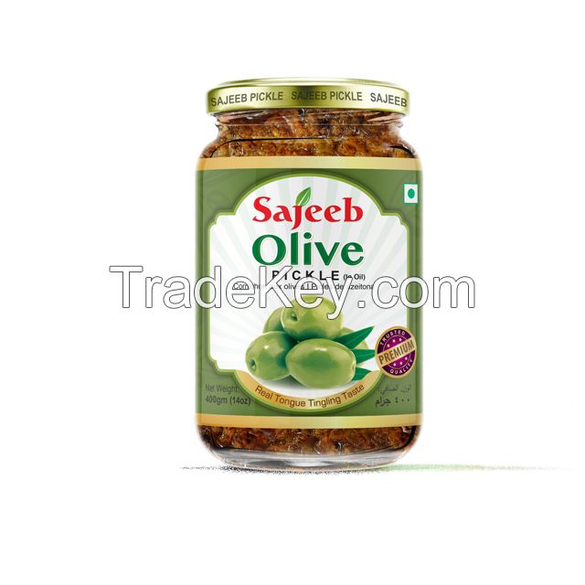 Sajeeb Pickles (Mango, Olive, Mixed, Garlic, Tomato, Green Chilli, Naga Chilli, Amloki) 400 gm & 1000 gm