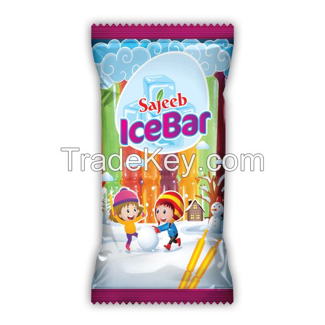 Sajeeb Ice Bar 40 & 70 ml (mango/orange/litchi/strawberry/pineapple flavors)