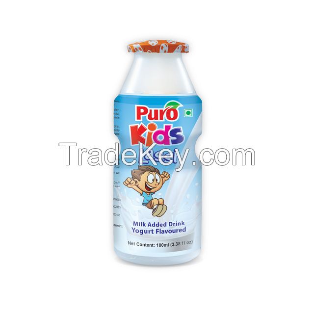 Puro Kids Lassi (Yogurt, Strawberry and Banana Flavor) 100 ml