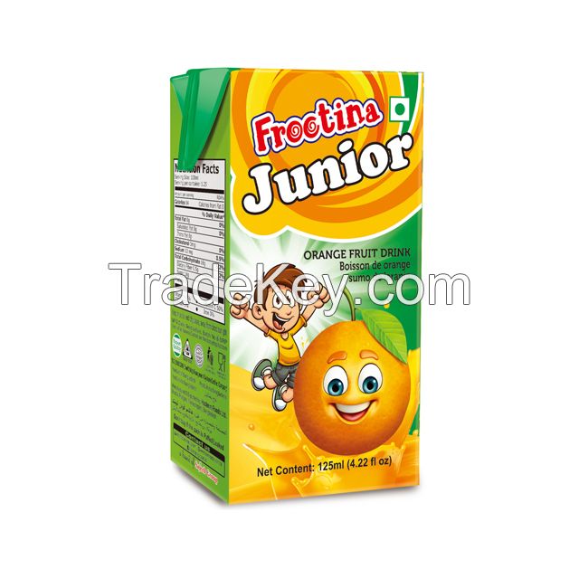 Frootina Fruit Drinks (Mango, Orange, Mixed Fruit and Pineapple) 125 ml