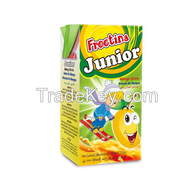 Frootina Fruit Drinks (Mango, Orange, Mixed Fruit and Pineapple) 125 ml