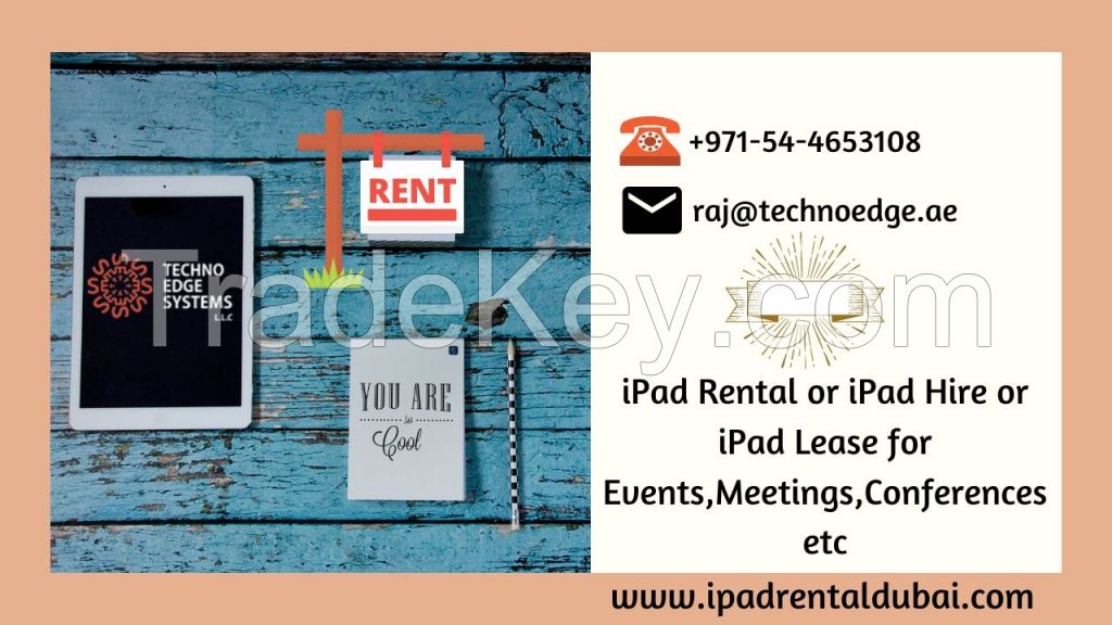 Renting iPads | iPad Lease | Rent iMac in Dubai