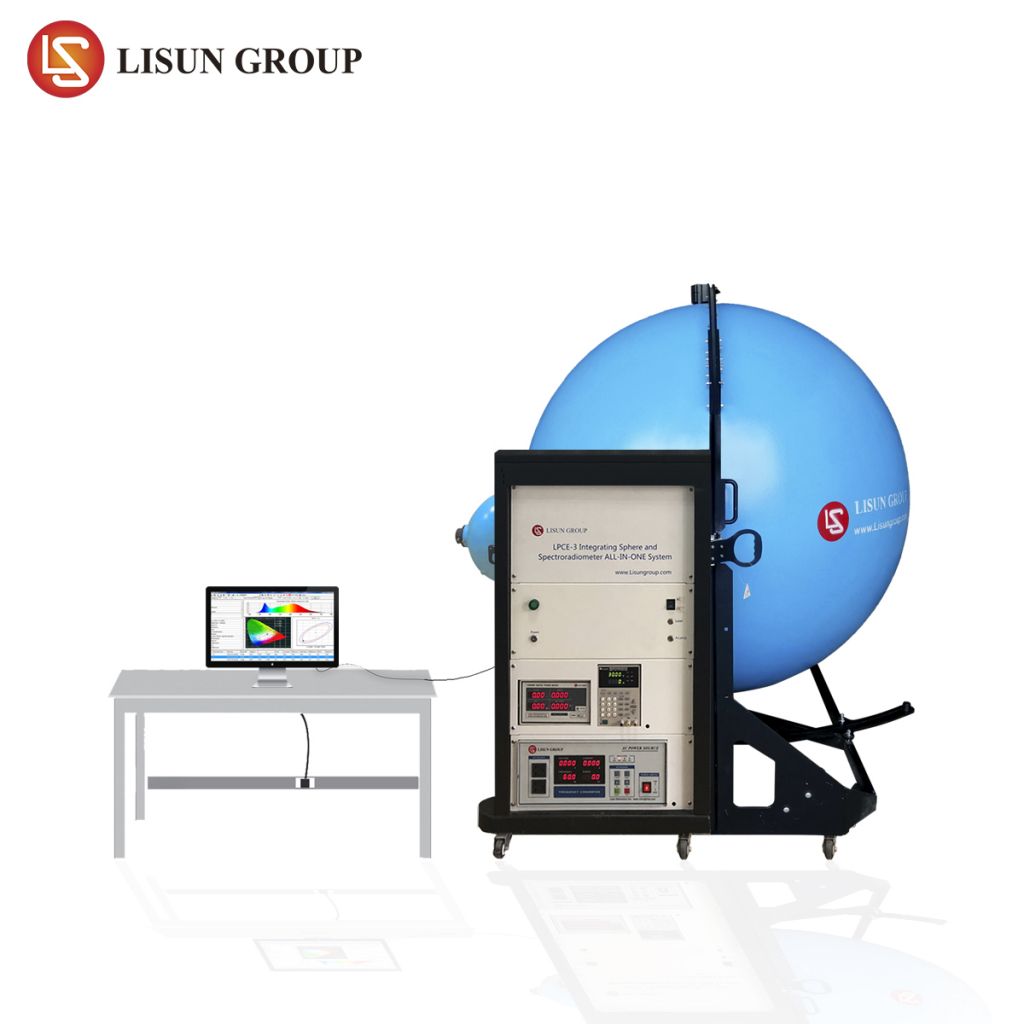 CCD Spectroradiometer Integrating Sphere Compact System for LED Lominous Flux