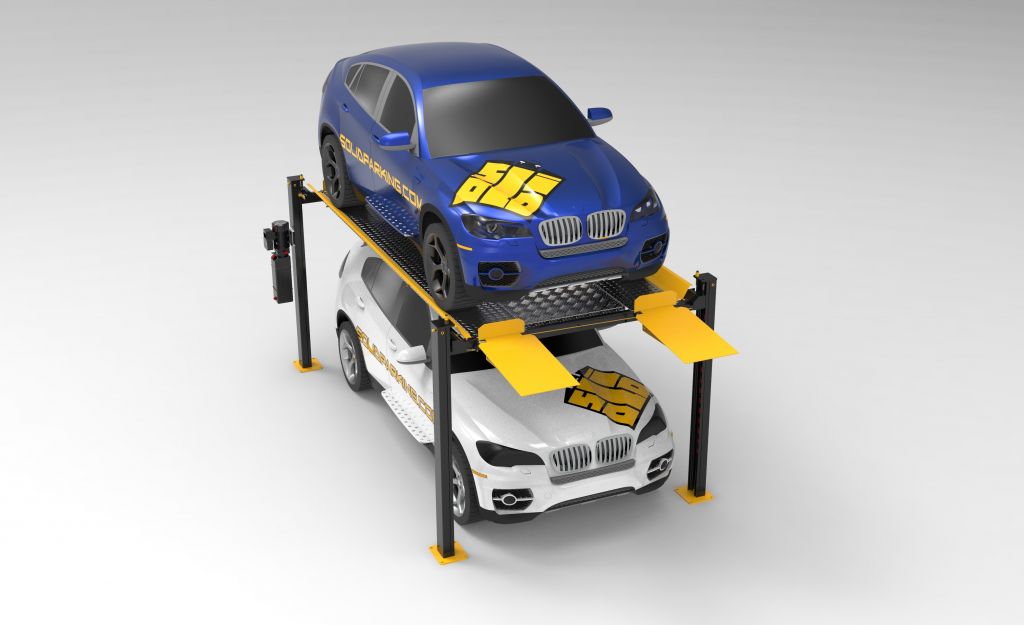 4 post car stacker parking lift