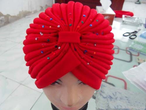 Super soft chemo hair loss headband scarf soft cap