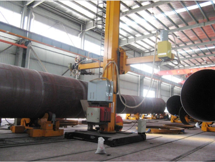 Welding Manipulator for Pipe Cylinder Inside and Outside Seam