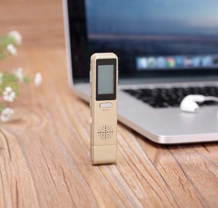 Portable Handheld USB Flash Drive Digital Mini Voice Recorder Activated with MP3 Playback