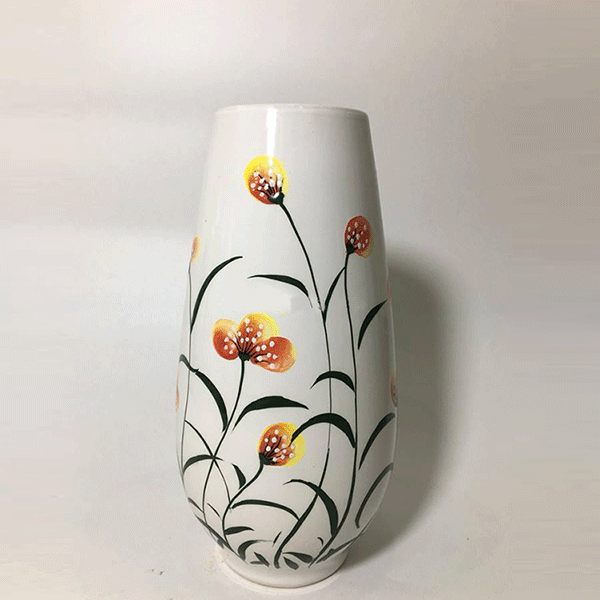 Lacquer Wooden Flower Vase