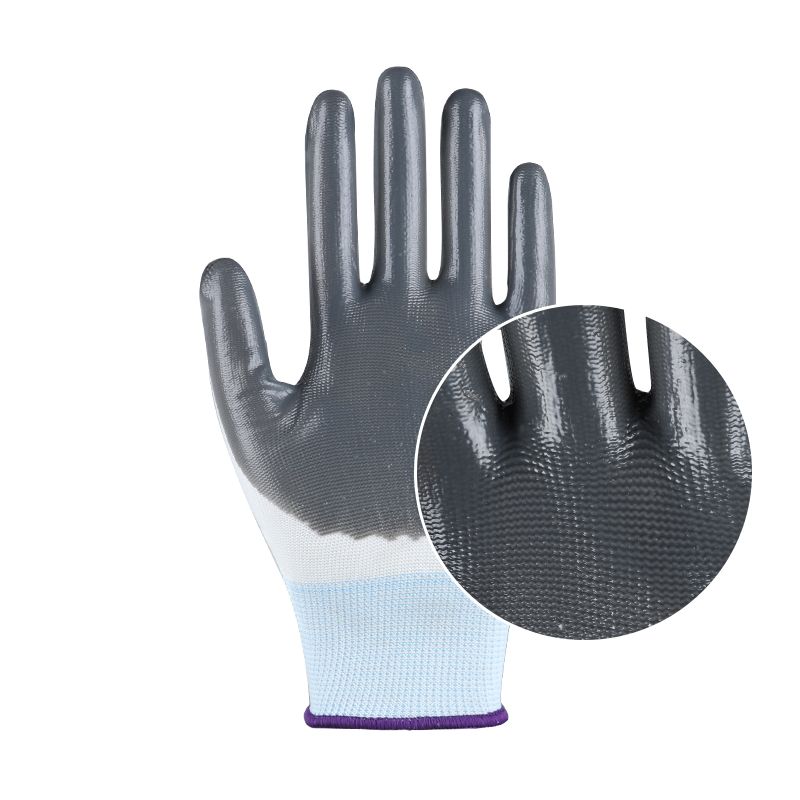 nitrile coated gloves