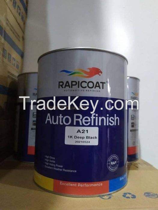 good resistance glossy and shinny finish1k automotive pigment color mixing metallic paint colors Spray Application Method