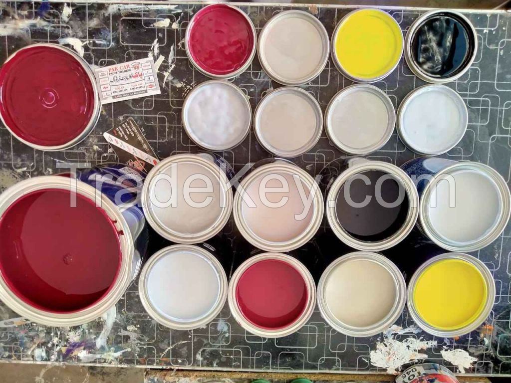 good resistance glossy and shinny finish1k automotive pigment color mixing metallic paint colors Spray Application Method