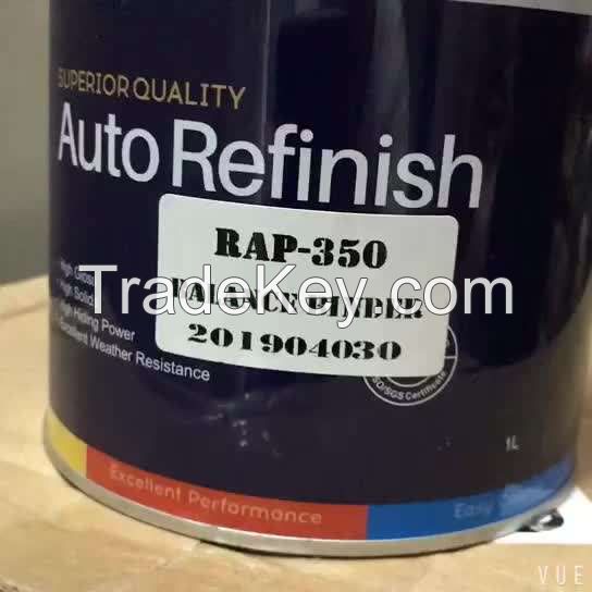 high effective control balance 1k mixing binder make the metallic arrange orientation for car refinish lacquer easy spray fast