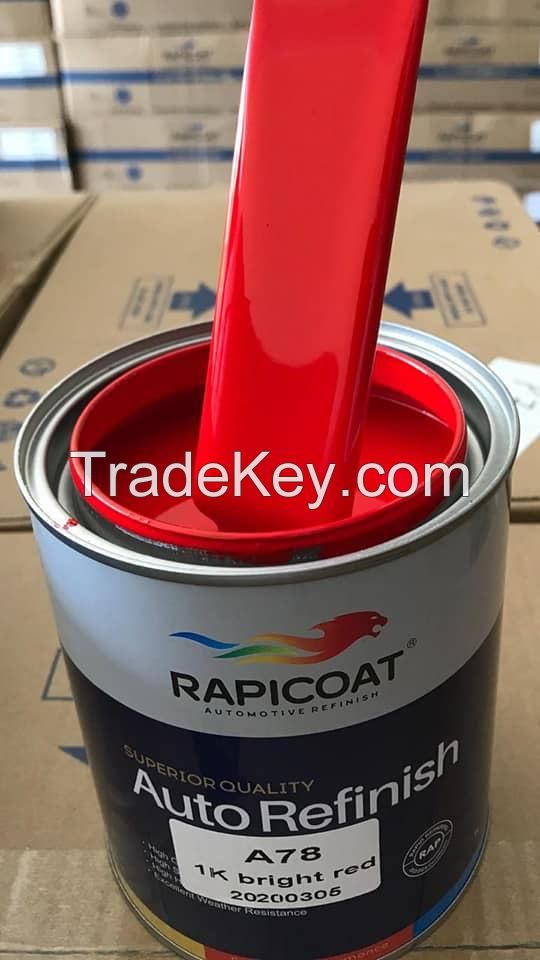 good covering power Intermediate advanced car body of two-component coating 2k solid base color Car Paint Usage