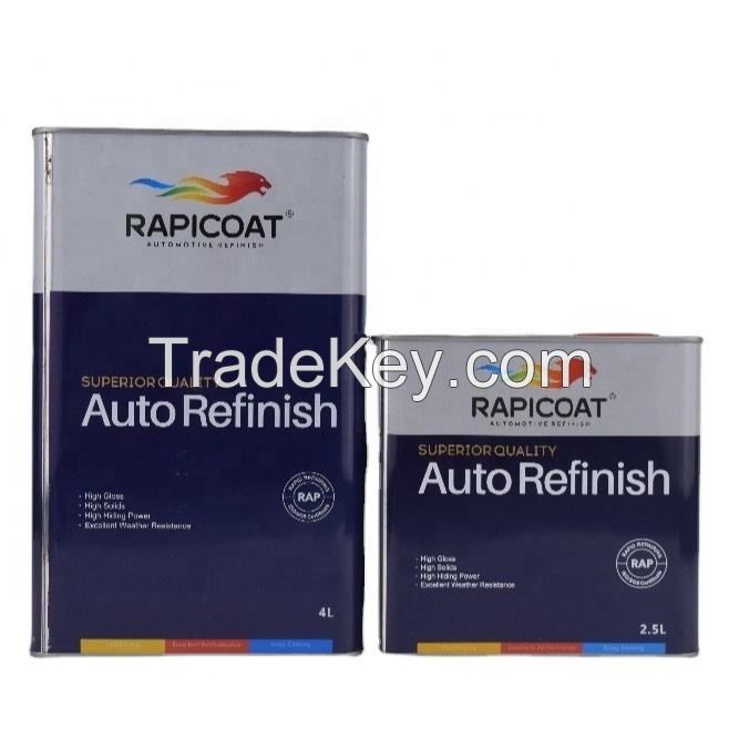 economical refinishing galvanized steel build of topcoat auto filling 2 component automotive polyester auto refinish putty