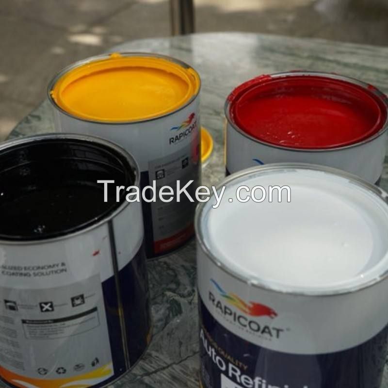 Acrylic overall repair 1K Series Pure base color Aluminum Colors base coats with minimal film build car refinish usage