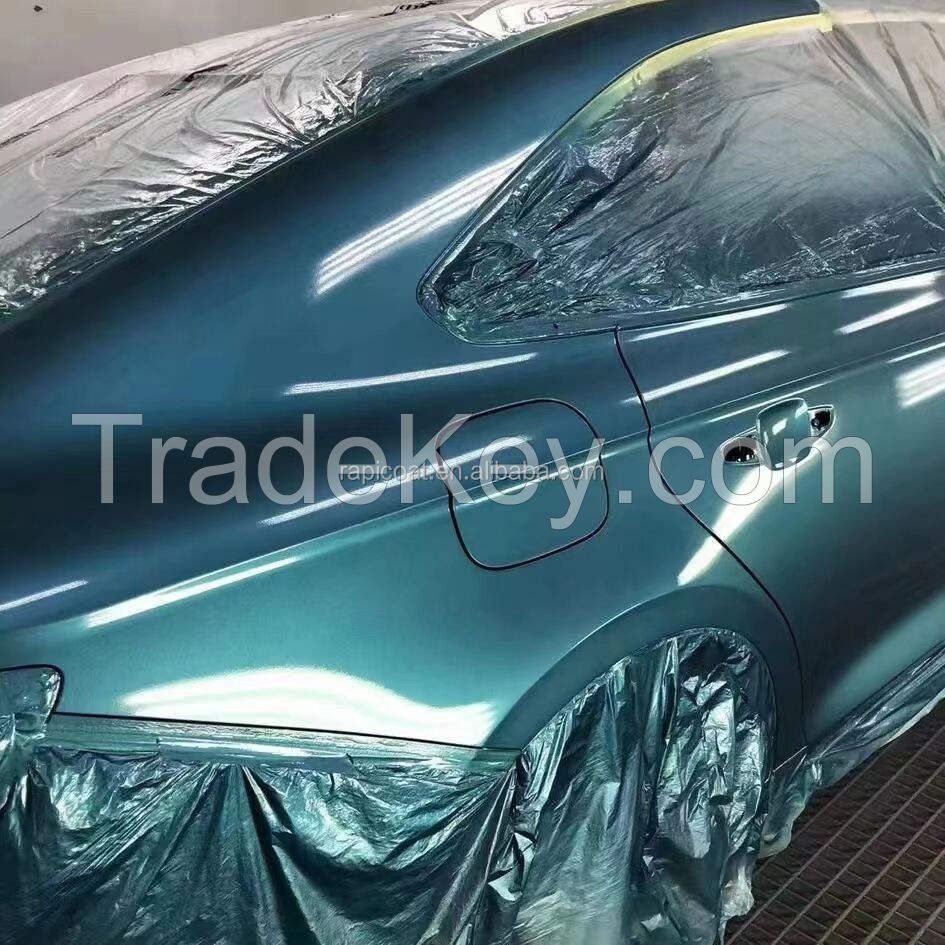 Heat resistant car mirror gold chrome effective good hiding power auto refinish car body paint green colors
