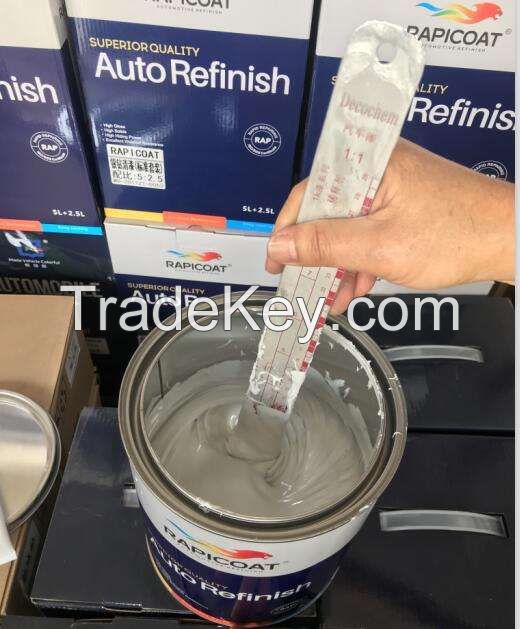 Whole sale car refinish paint auto tinters 1k white metallic solid colours spray repair basecoat automotive polyurethane