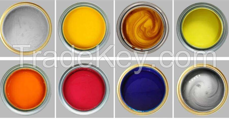 easy spray Fast drying 1k base coat in different solid colors Automotive Paint car coating refinishing ceramic paint repair