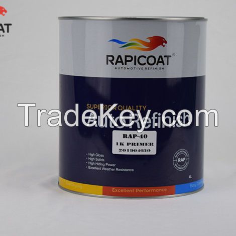 Fast dry easy sanding one pack primer surfacer excellent coverage good adhesion between layers suitable to cover minor defect