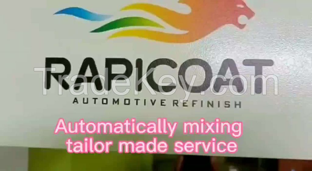 mirror chrome silver gray metallic heat sensitive good repairing performance touch-up auto refinish car coating oil paint
