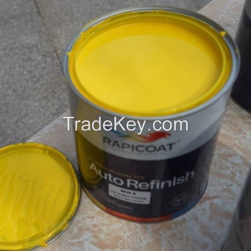 Good leveling properties spray car paint touch-up auto refinish car coating oil basecoat metallic china car care products