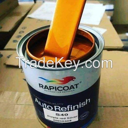 Fast Drying High Performance Excellent Weather Resistance 1K Automotive Refinish Paint