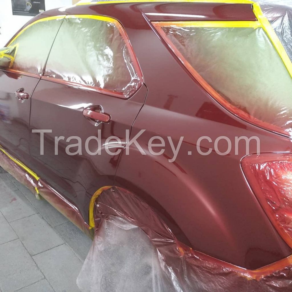 easy spray Fast drying 1k base coat in different solid colors Automotive Paint car coating refinishing ceramic paint repair